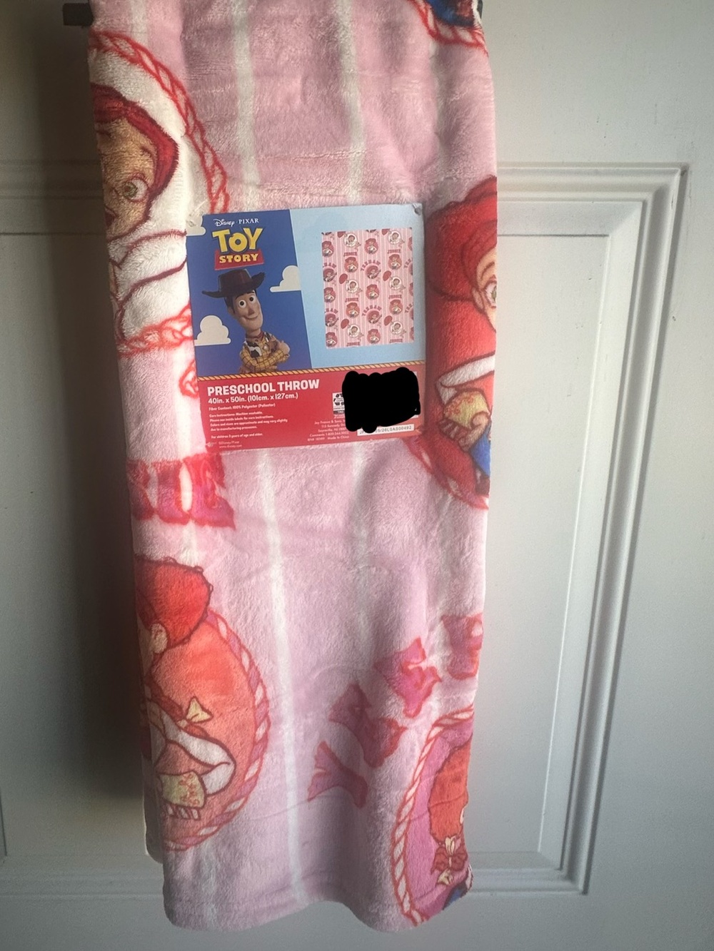 Disney Pixar Toy Story Jessie Preschool Throw Blanket